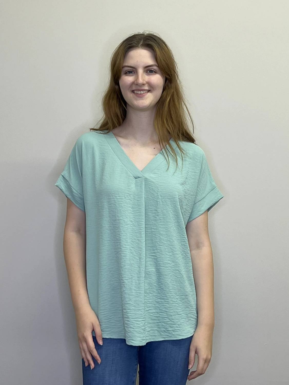 Papillon - Textured Extended Sleeve Top