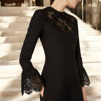 Valentino - Lace Flare Dress