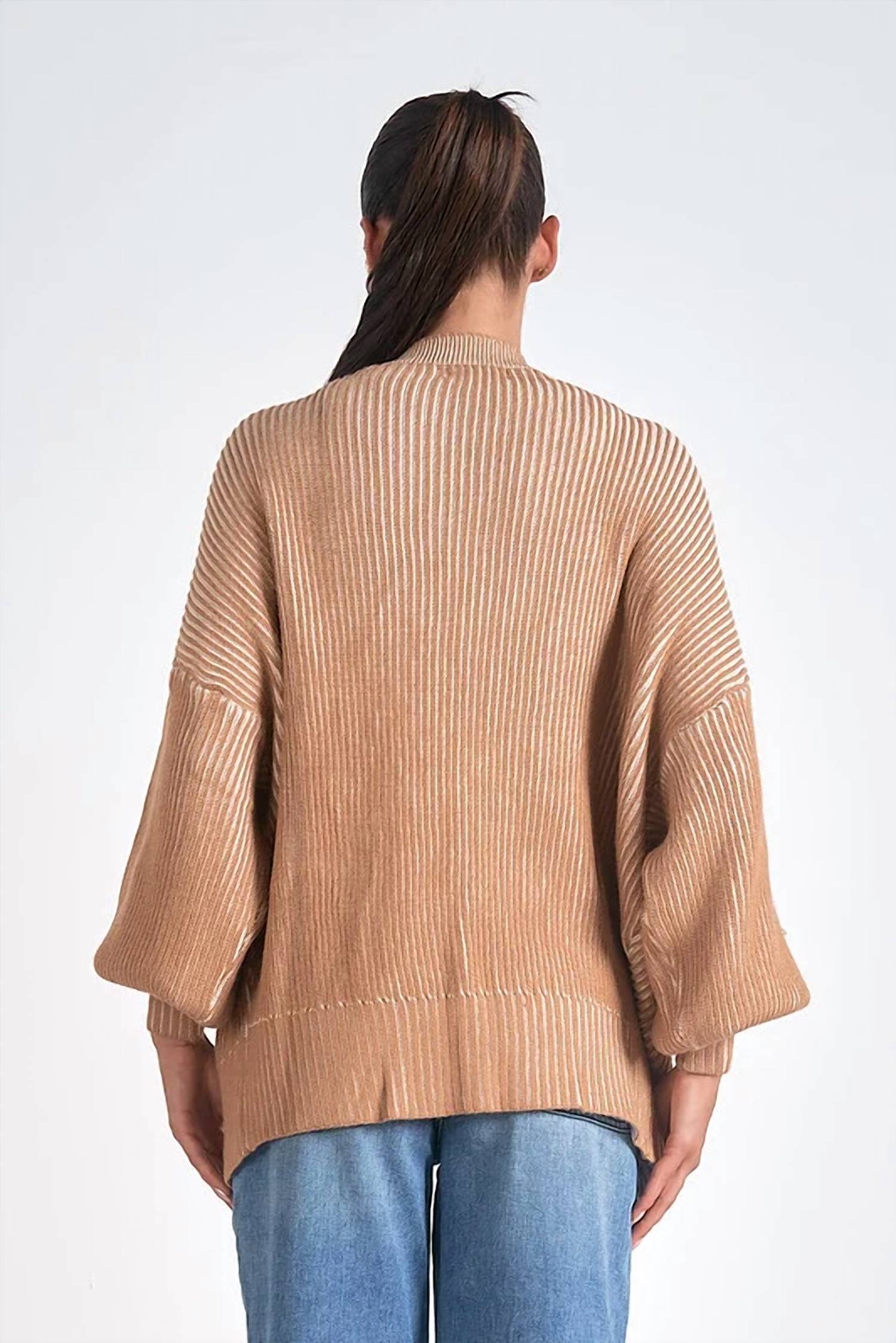Elan - Ribbed Cardigan