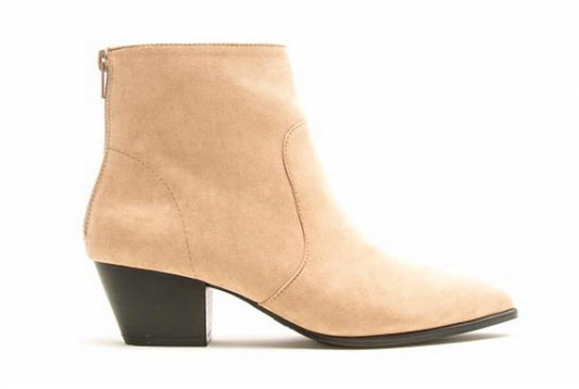 Qupid - Women's Mystique Block Heel Bootie