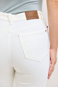 Judy Blue - High-rise Tummy Control Ankle Straight Jean