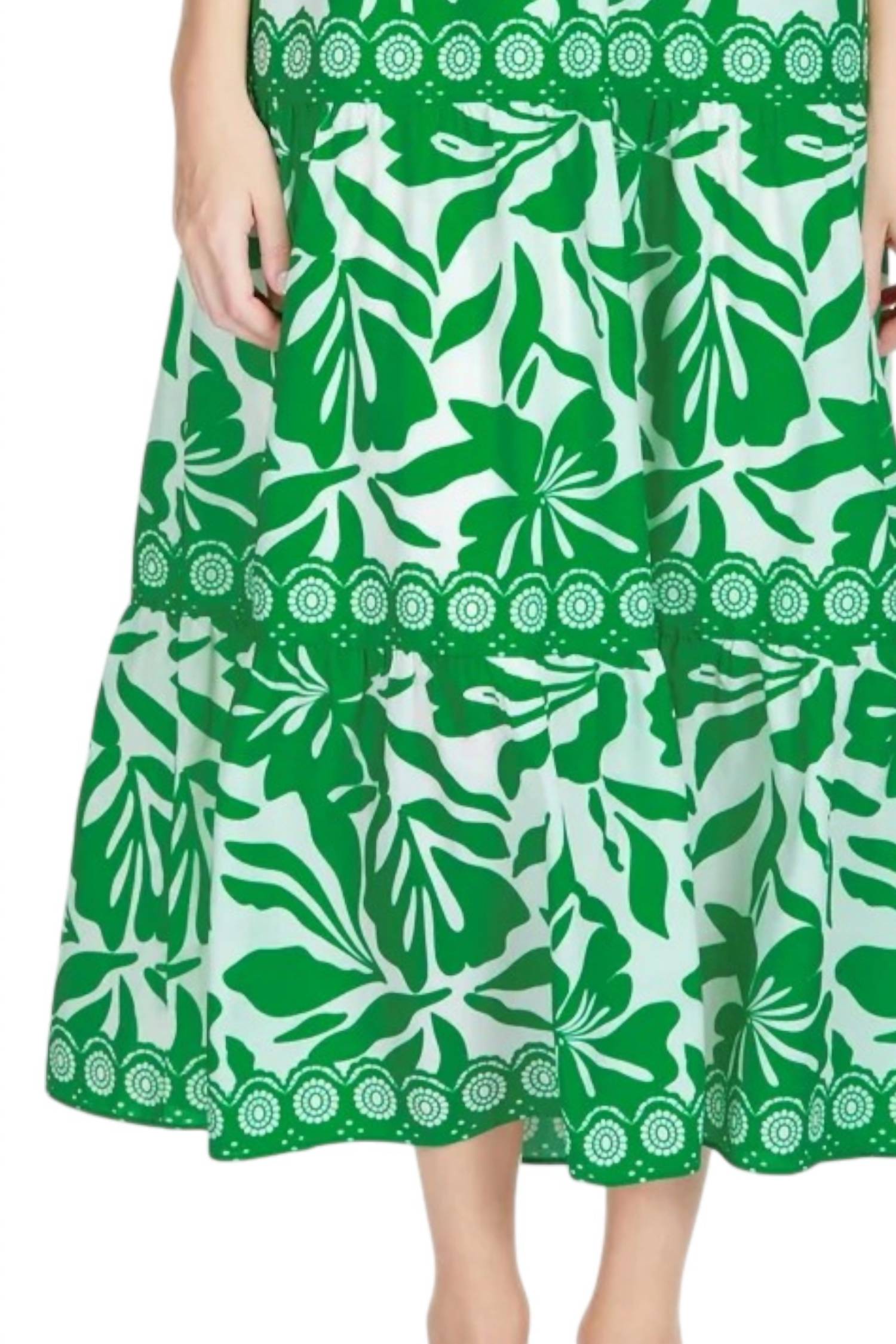 Jade - Ruffles Tiered Maxi Dress