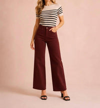 Mica Denim - Wesley Wide Leg Pants
