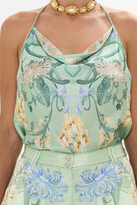 Camilla - Bias Halter Top