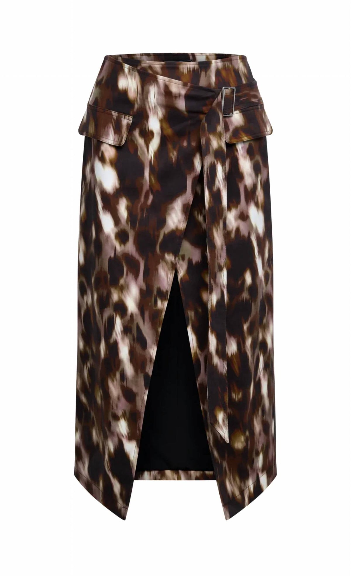 Bcbgmaxazria - OVERLAP MIDI SKIRT