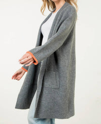 Thml - Uno Back Stripe Cardigan