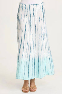 Xcvi - Blake Linen Smocked Skirt-Dress