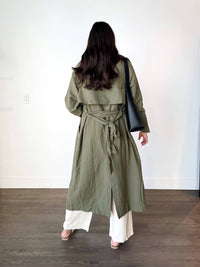 In-Loom - Jennifer Longline Belted Trench Coat