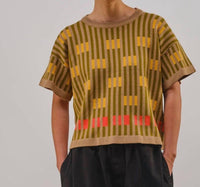 The Endery - Bauhaus Short Sleeve Sweater Tee