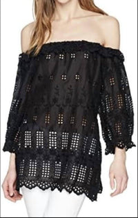 Johnny Was - Off-the-Shoulder Eyelet Top
