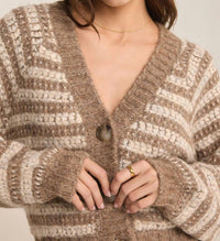 Z Supply - Women's Este Metallic Stripe Cardigan