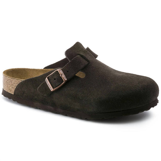 Birkenstock - Men's Boston Leather Clogs - Medium/Narrow