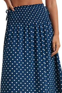 Wishlist - Polka Dot Midi Skirt