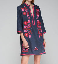 Vilagallo - VILAGALLO KAFTAN PRINTED DRESS