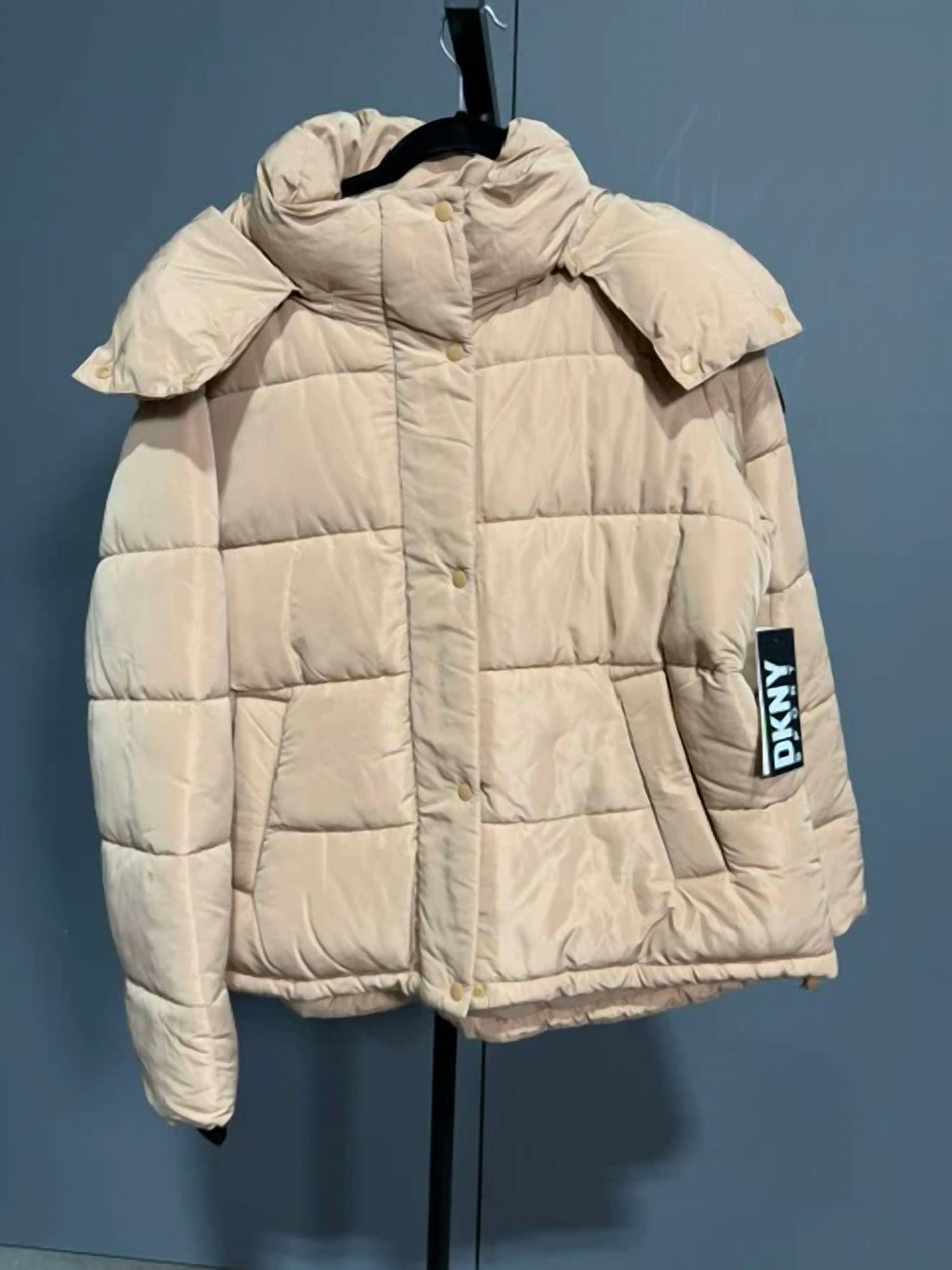 Dkny - Performance Lightweight Full Zipper Puffer Jacket