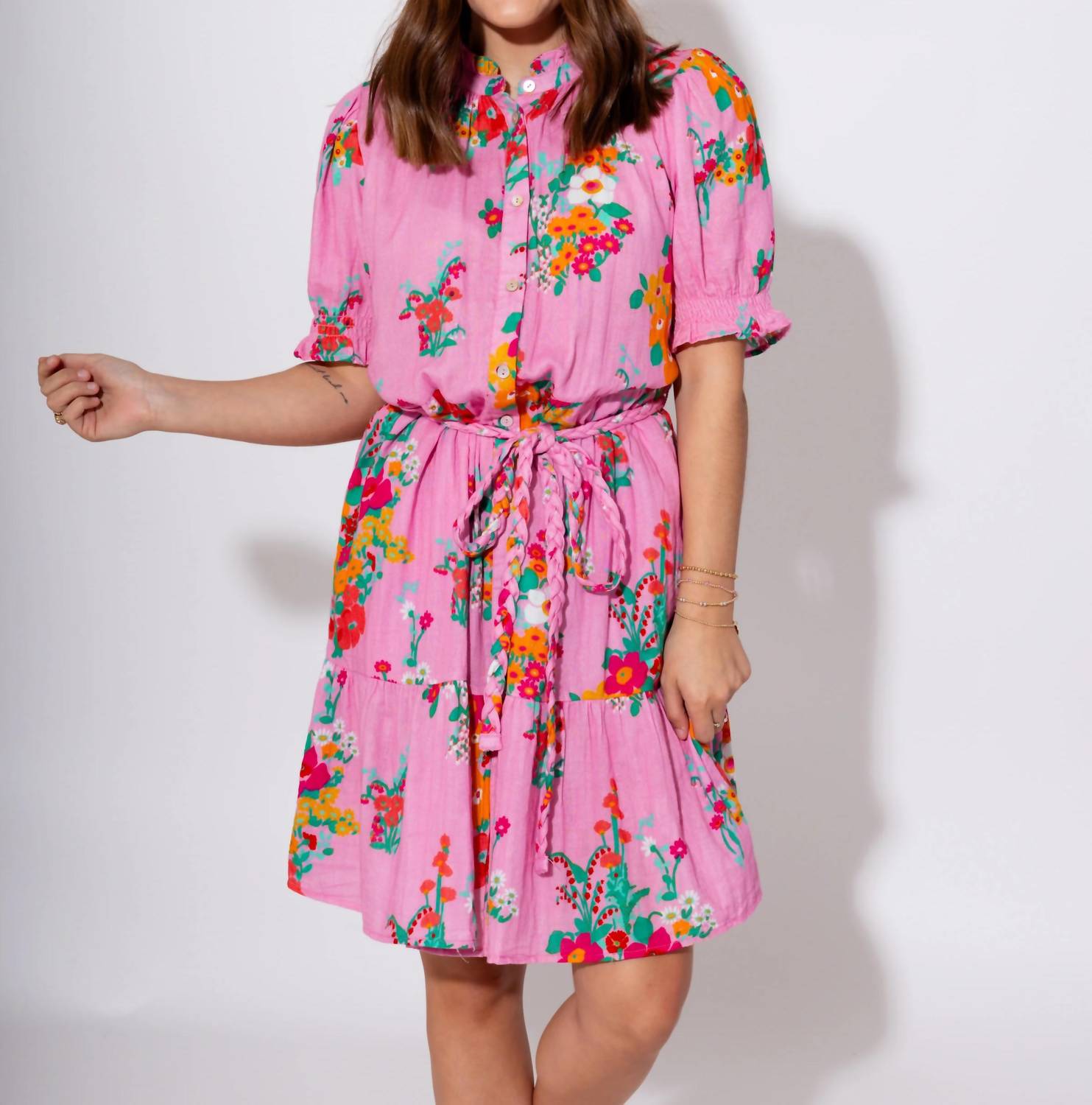 Ivy Jane - Floral Gauze Dress