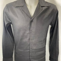 Icon Amsterdam - Men's Long Sleeve Linen Blend Button-up Shirt