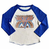 Rowdy Sprout - Boy's Van Halen Raglan Tee