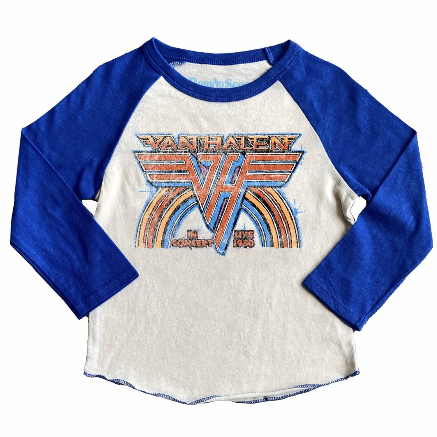 Rowdy Sprout - Boy's Van Halen Raglan Tee