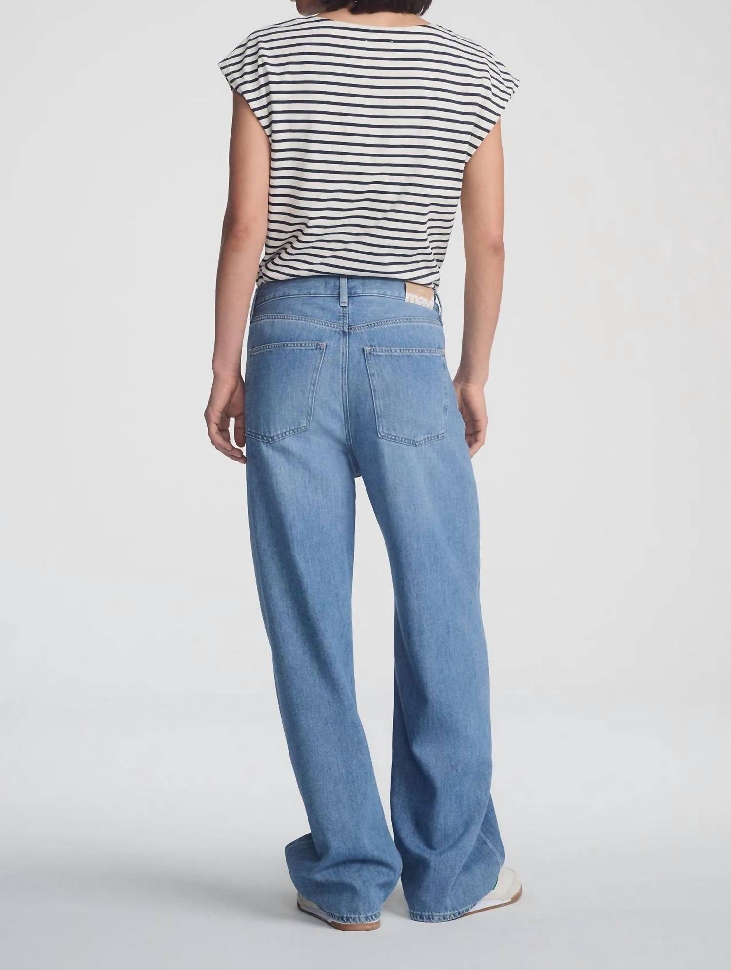 Mavi - Nella High Rise Wide Leg Jeans