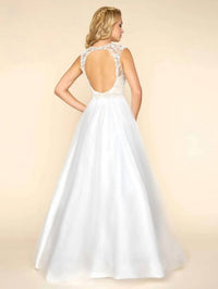 Mac Duggal - Lace and Tulle Ball Gown