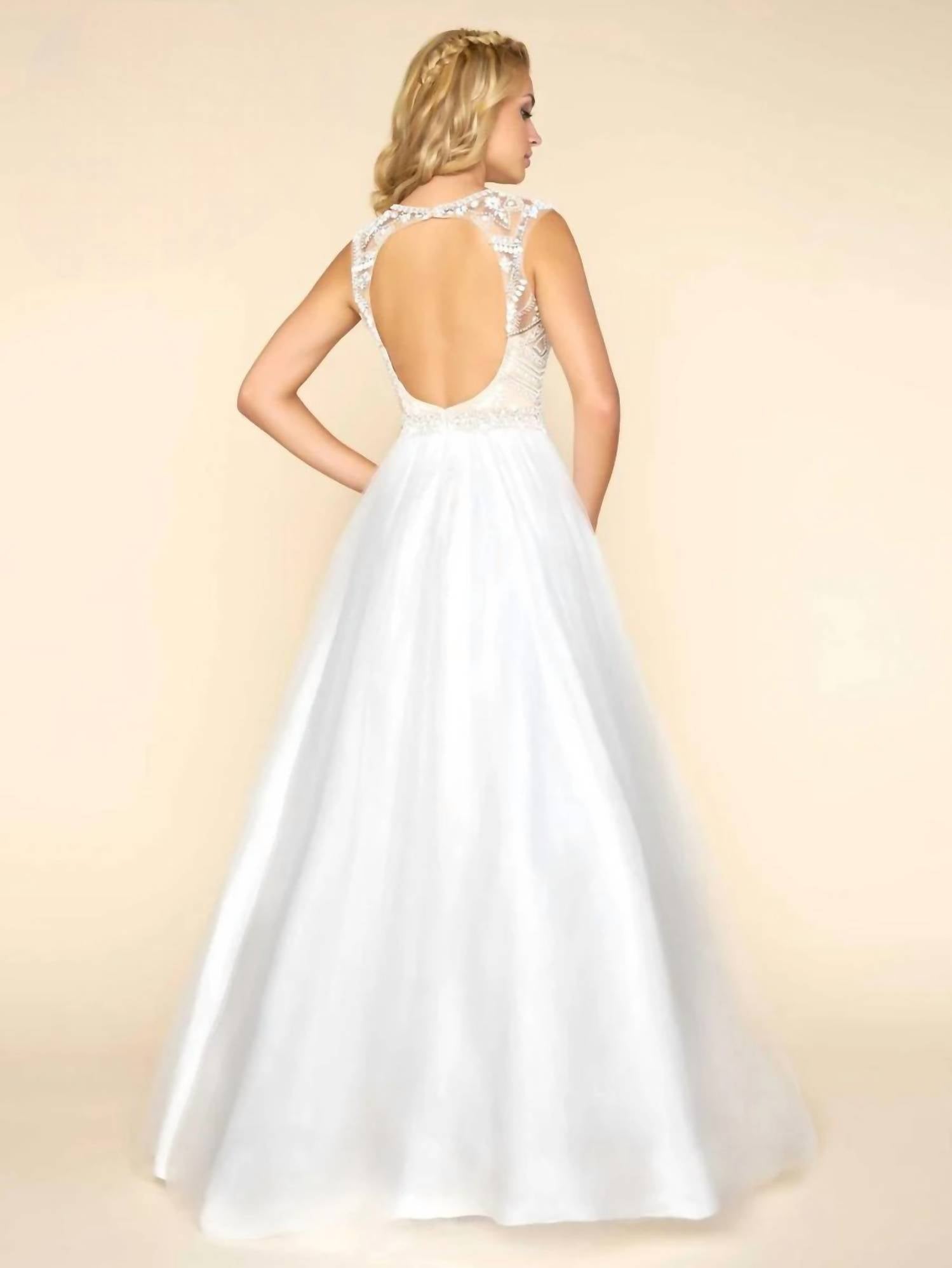 Mac Duggal - Lace and Tulle Ball Gown