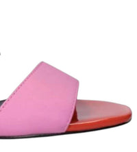 Exe Women's Luisa Low Heel Sandal in pink multi - women's heels - alternate view