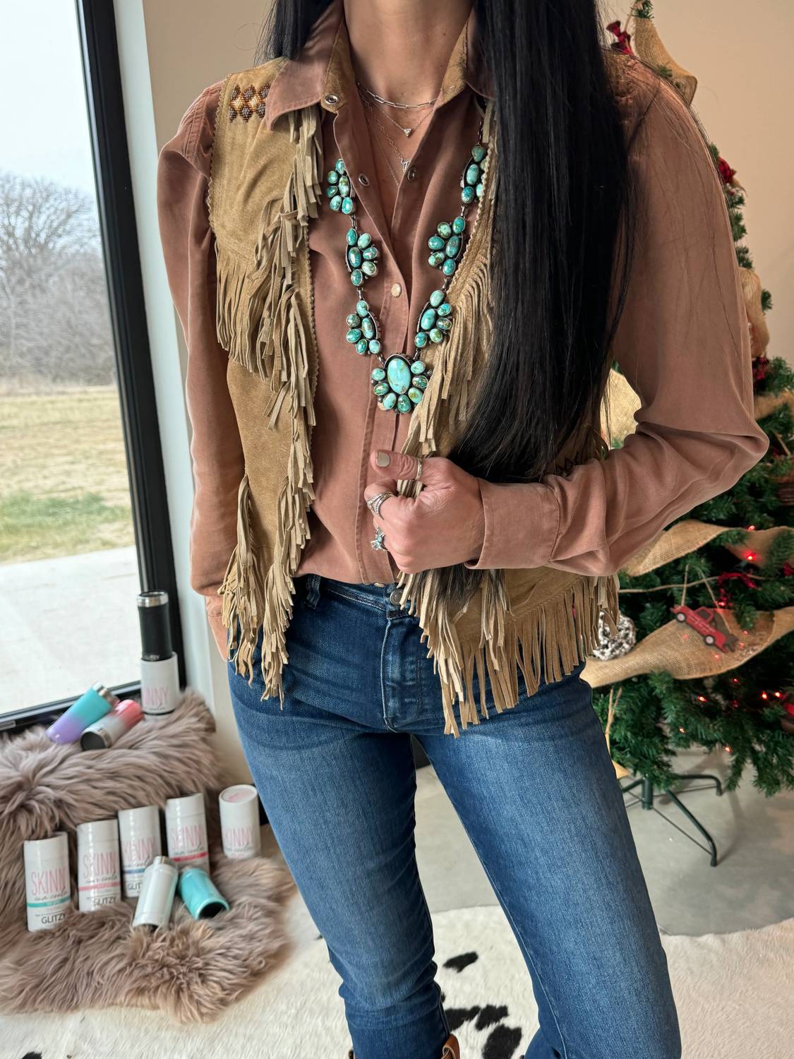 Madison Creek Outfitters - Fringe Vest