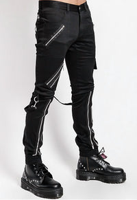 Tripp Nyc - Classic Slim Leg Bondage Pants
