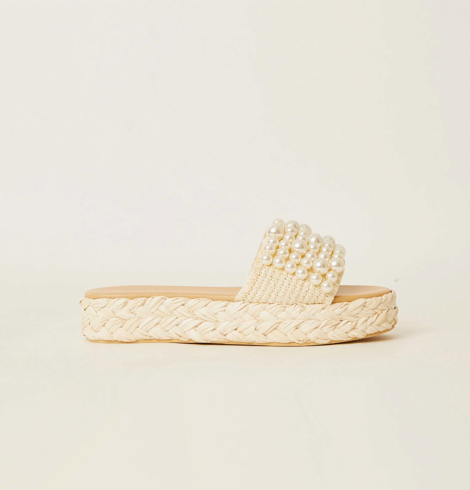 Btb Los Angeles - Women's Milos Pearl Espadrille Sandal