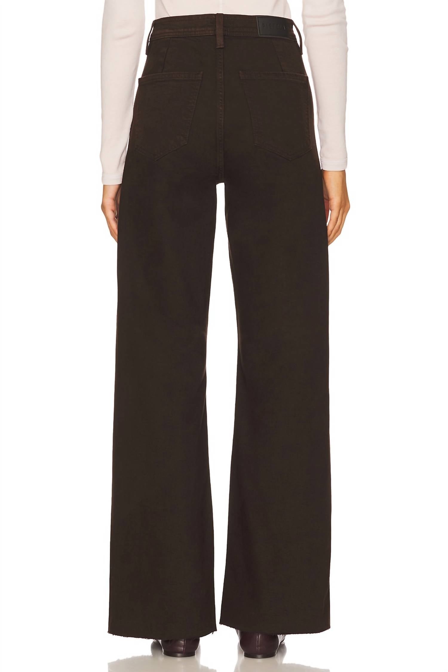 Pistola - Penny High Rise Wide Leg Crop Jeans