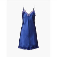 Sainted Sisters - Scarlett Lace-trim Silk-satin Chemise