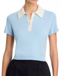 Simkhai - Sanders Cashmere Polo Tee