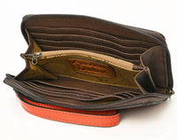 American Darling Women's Organizer Wallet in red - women's bag - detail view