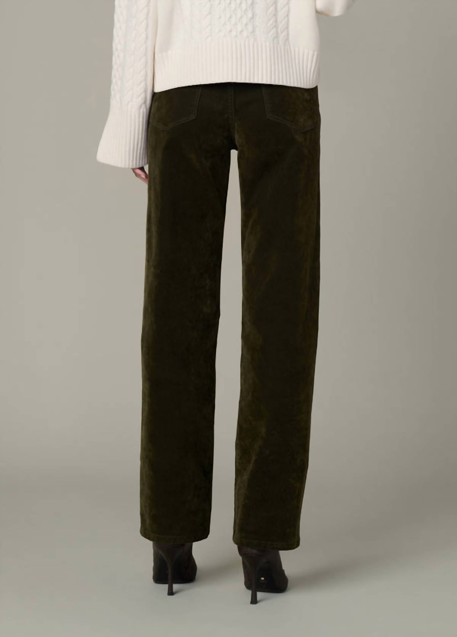 Joe'S Jeans - Margot Straight Flocked Pant