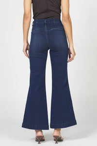 DEAR JOHN DENIM Audrey High Rise Jeans in mega vibe - women's pants - detail view