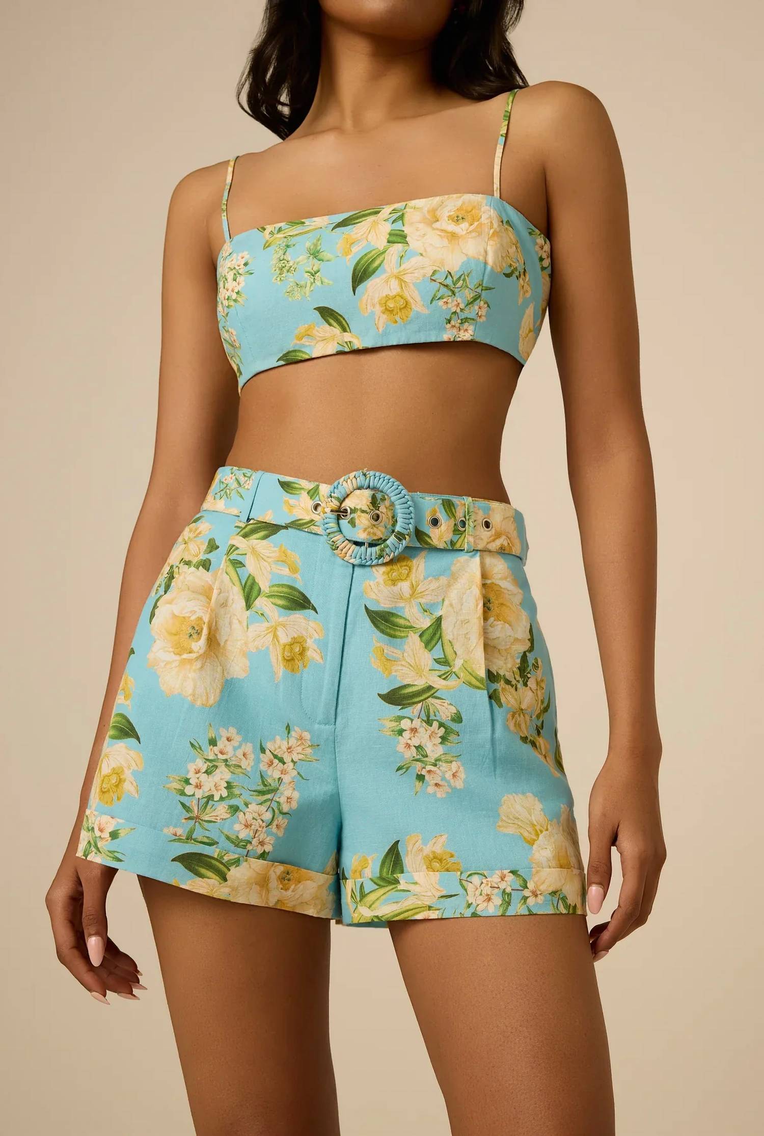 Hemant & Nandita - Ajia Buckle Shorts