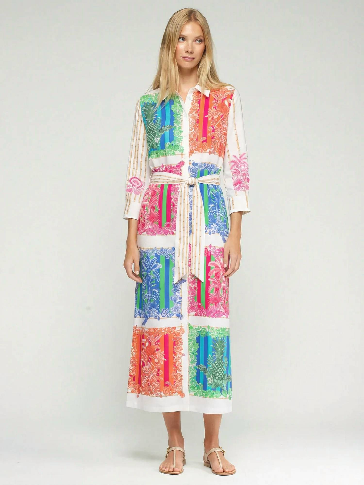 Vilagallo - Shirt Midi Dress