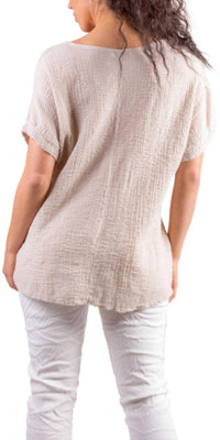 Gigi Moda - Campana Cotton Top