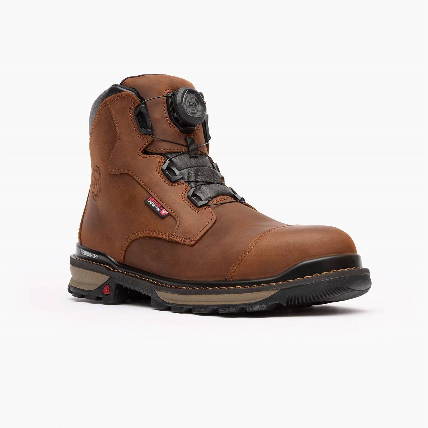 Rocky - Men's Rams Horn Boa Composite Toe Waterproof Work Boot