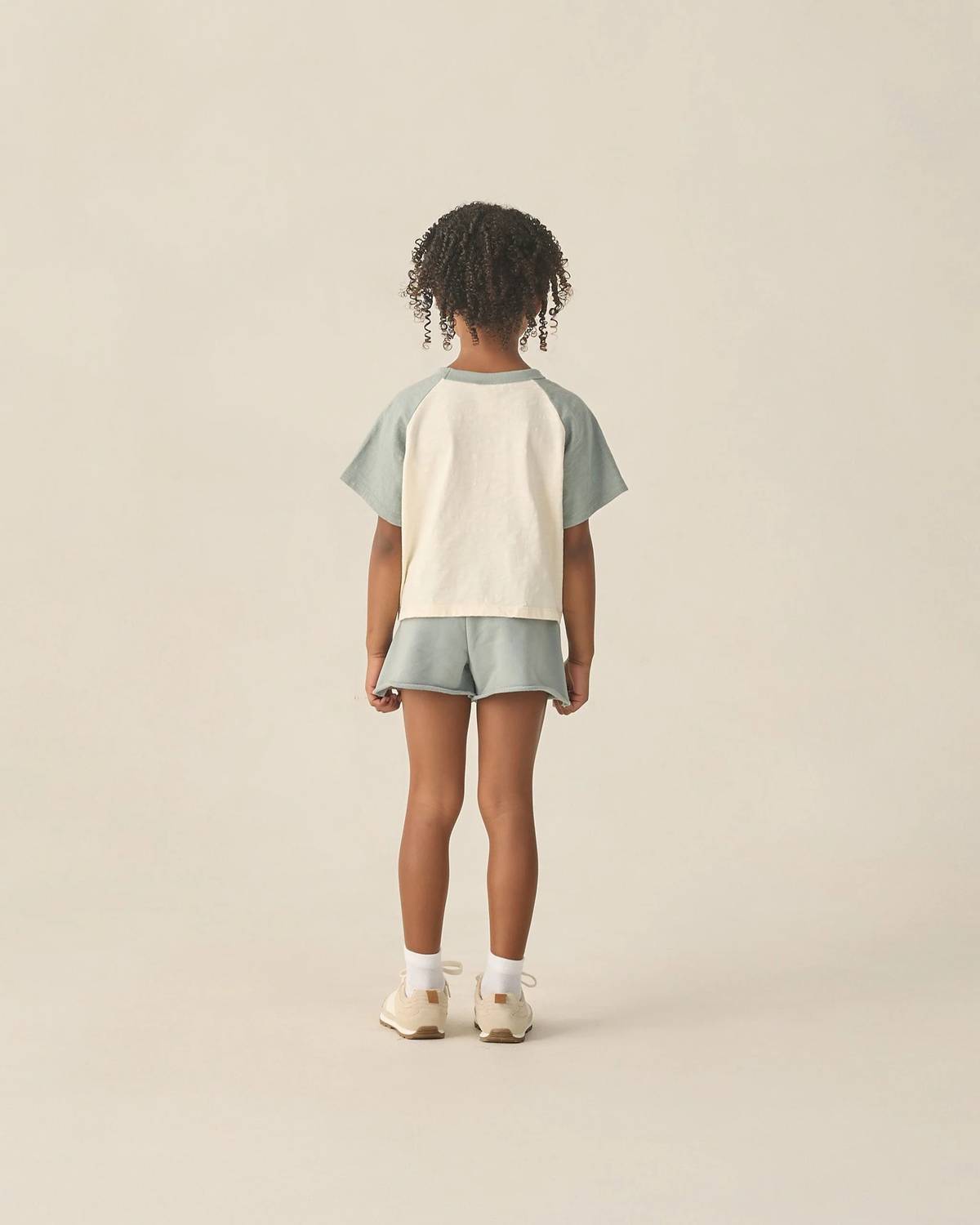 Rylee + Cru - Kid's Raglan Crop Tee