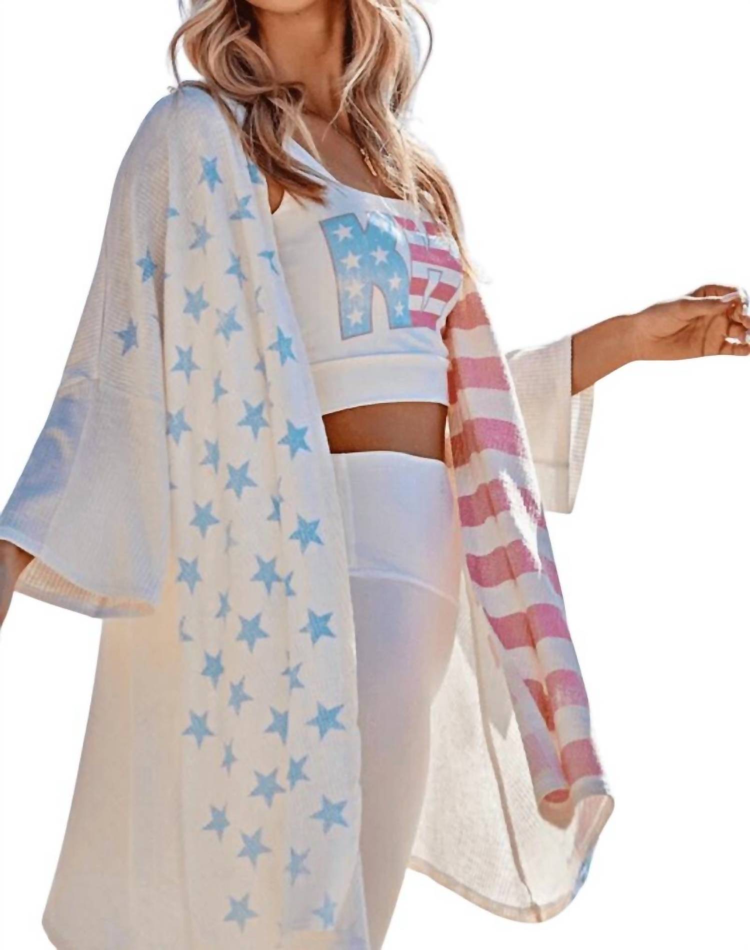 La Vida - Americana Kimono Cardigan