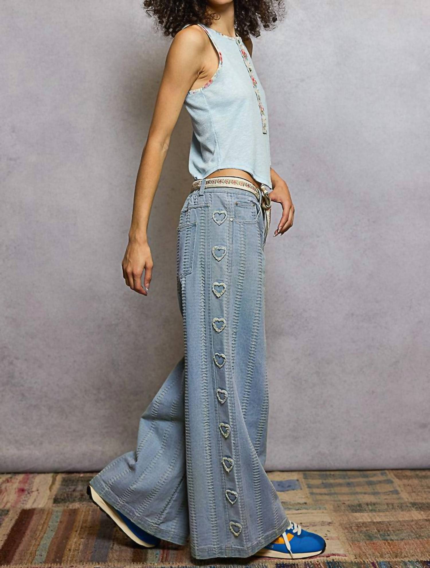Pol - Heart Look Pants
