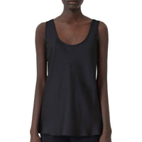 CLOSED Women's Shiny Top in black - women's tank top