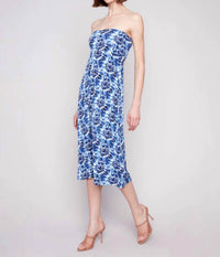 Charlie B - Removable Straps Two Way Midi Skirt And Dress