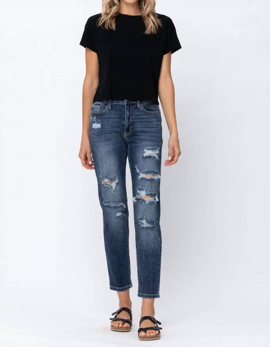 Judy Blue - High Rise Boyfriend Jeans