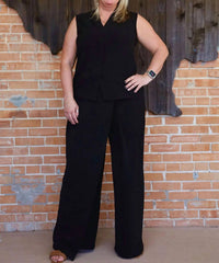 Renuar - Woven Gaucho Pants
