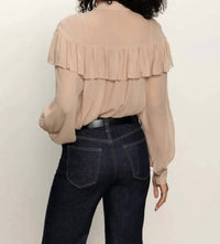 Sanctuary - Fade Into You Ruffle Blouse