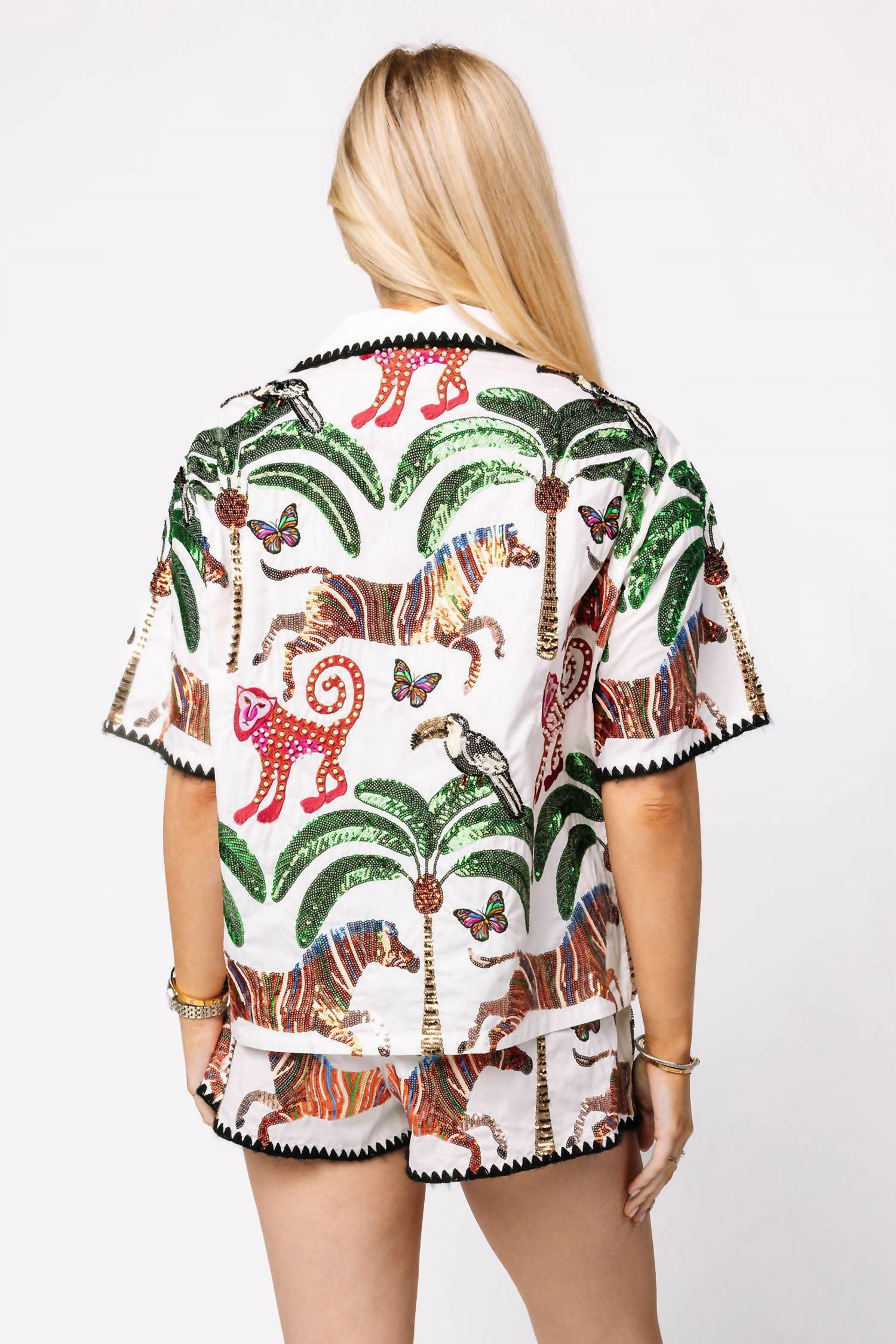 Queen Of Sparkles - Sequin Safari Short