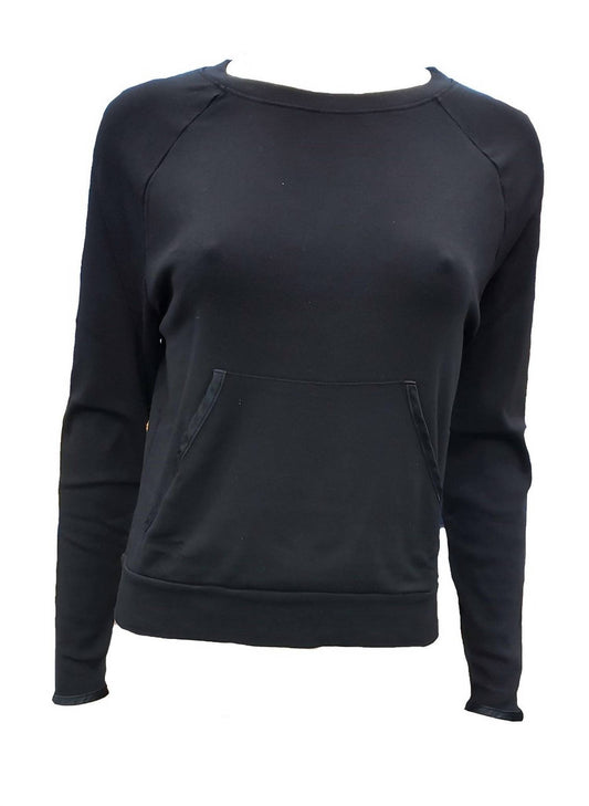 Becca Long Sleeve Semi Crop Sweatshirt